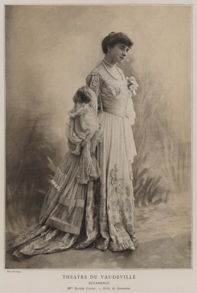 Berthe Cerny en Jeannine dans Décadence - Reutlinger Studio